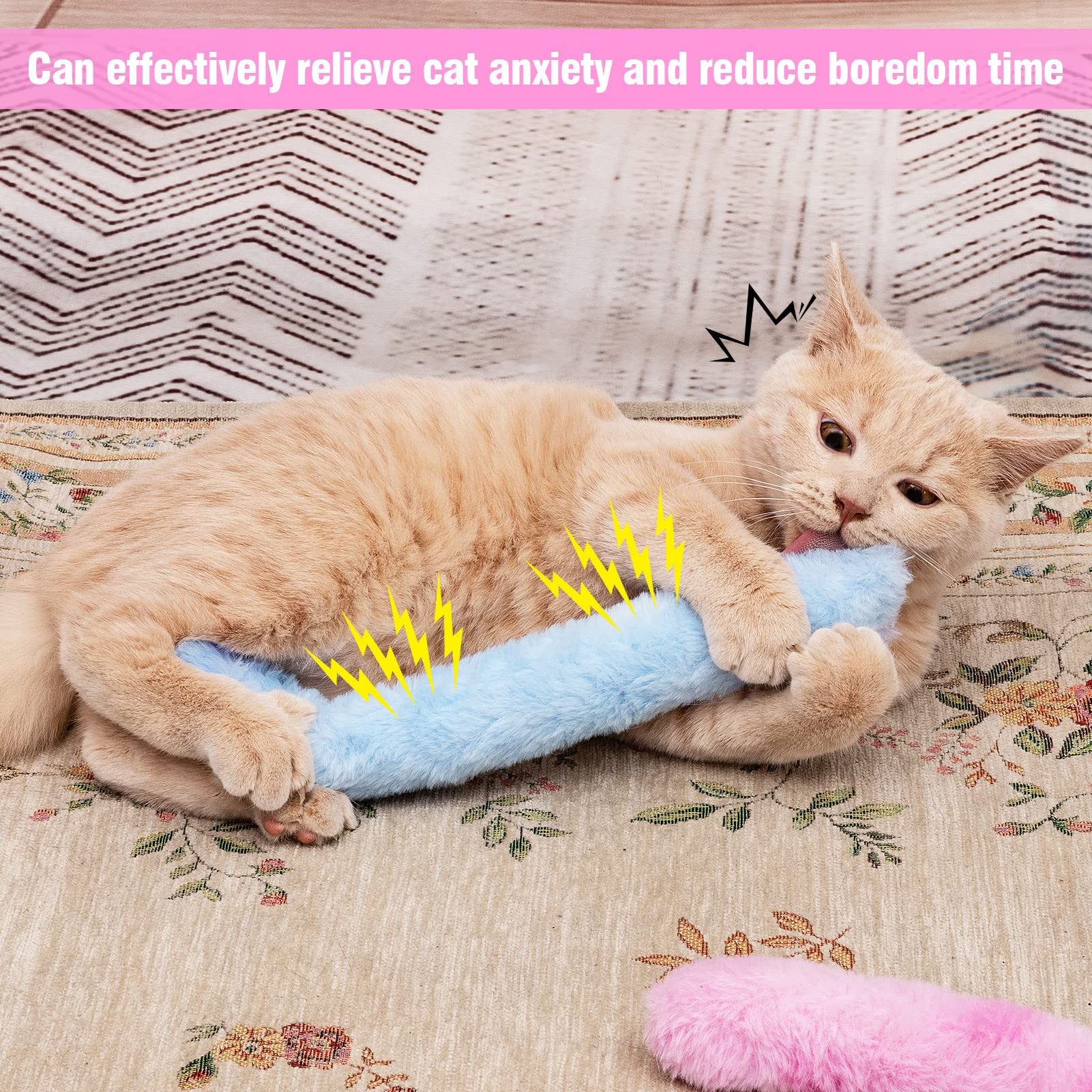 Juguete MEWTOGO interactivo para ejercicio suave del gato.