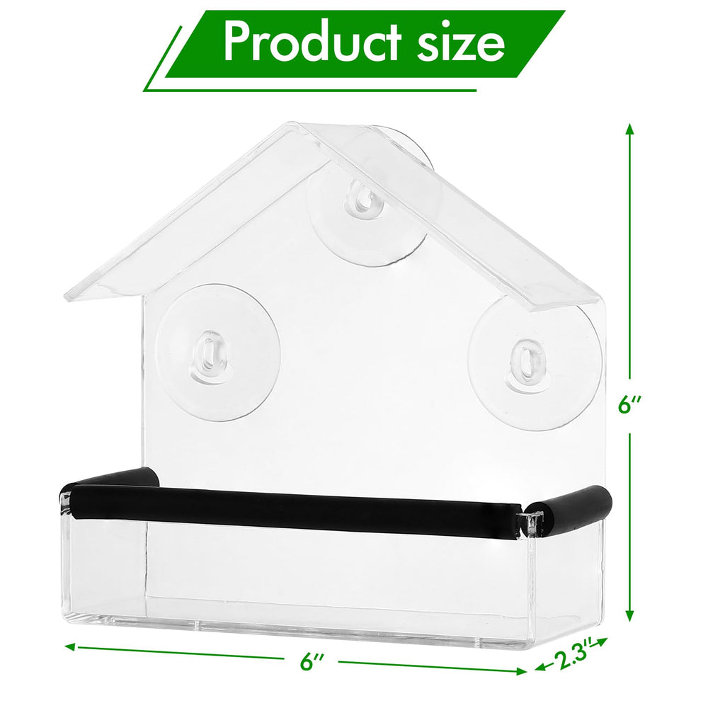 MEWTOGO alimentador-aves para ventana fomenta conexión interior y naturaleza