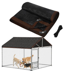 MEWTOGO sombra para jaula de perros de 10x13 pies protege del sol agresivo
