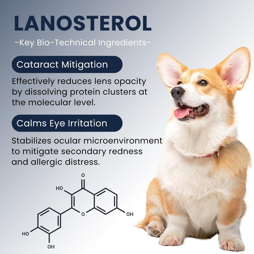 Fórmula natural Mgviiiva con lanosterol para cuidado ocular suave