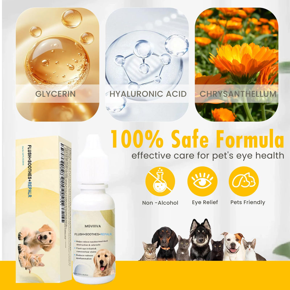 Gotas Mgviiiva para perros posibles cataratas tempranas