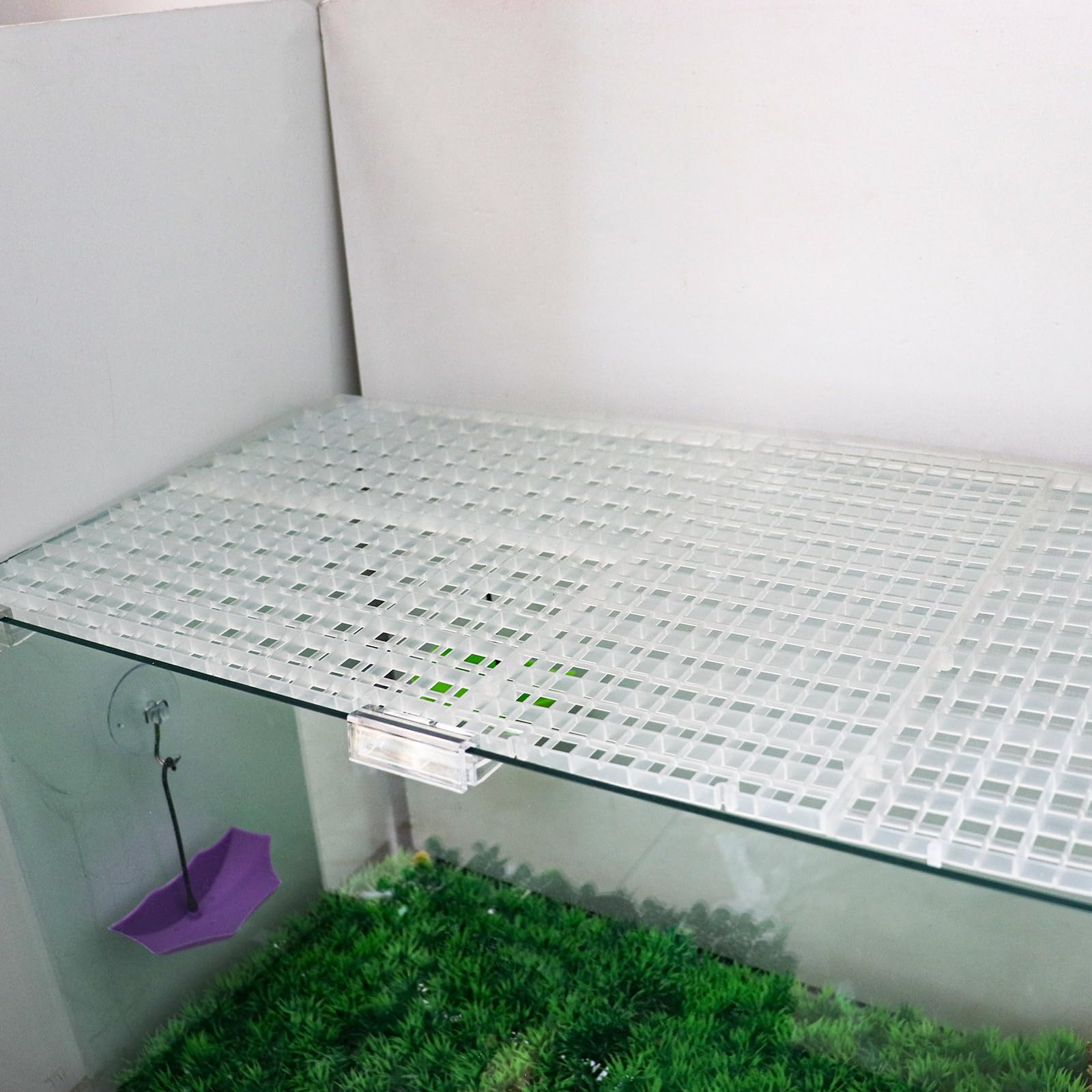 MHLLGN tapa de acuario, cobertura segura y fácil limpieza