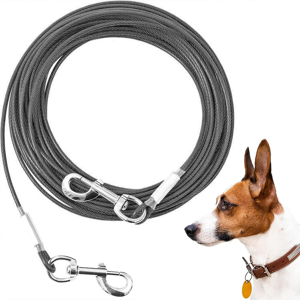 Mi Metty cable de sujeción para perro 10 ft, seguridad y libertad al aire libre
