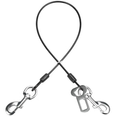 Mi Metty cinturón de seguridad para perros en coche, cuerda recubierta y duradera