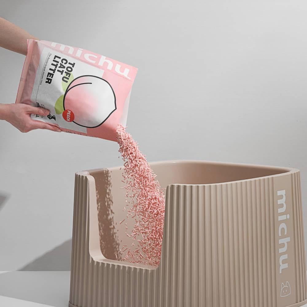 Etiqueta Ocean Fresh en Michu Arena para gatos.