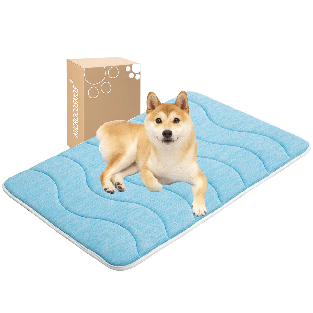 MICROCOSMOS cama enfriante para perros, superficie suave y fresca para días calurosos