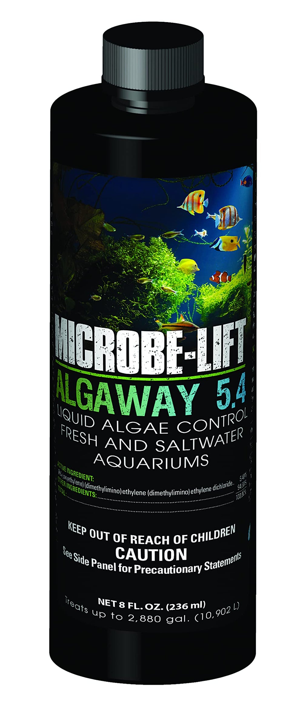 MICROBE-LIFT Algaway 5.4 en envase frontal para tratamiento rápido de algas