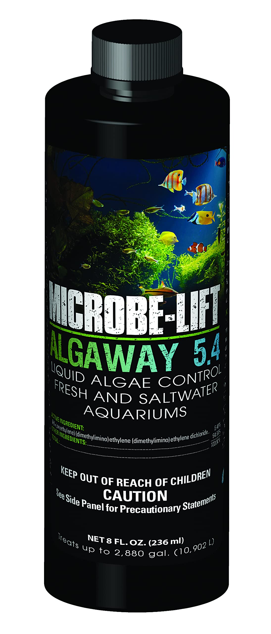 MICROBE-LIFT Algaway 5.4 en envase frontal para tratamiento rápido de algas