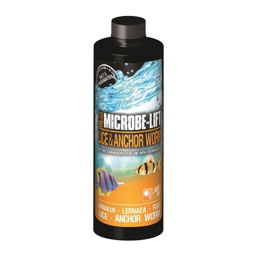 MICROBE-LIFT Piojos y Gusanos Ancla para Acuarios: ayuda a mantener peces saludables