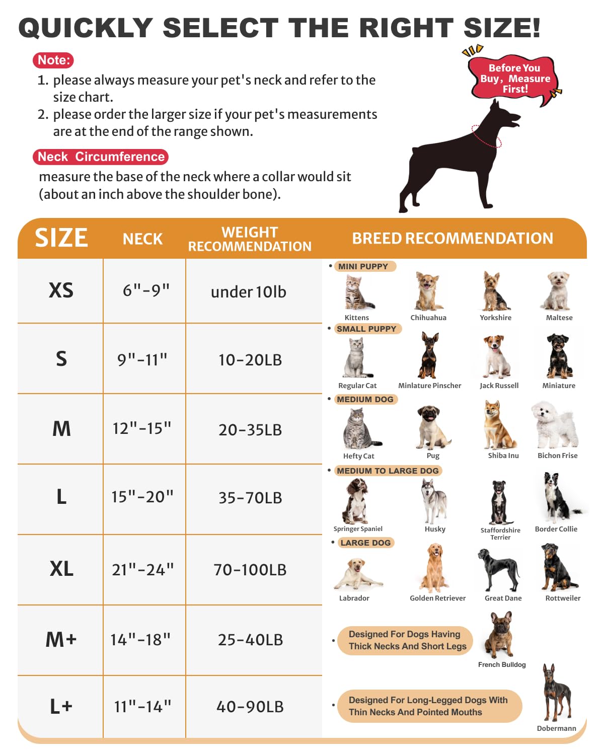 MIDOG collar suave para recuperación postquirúrgica en perros