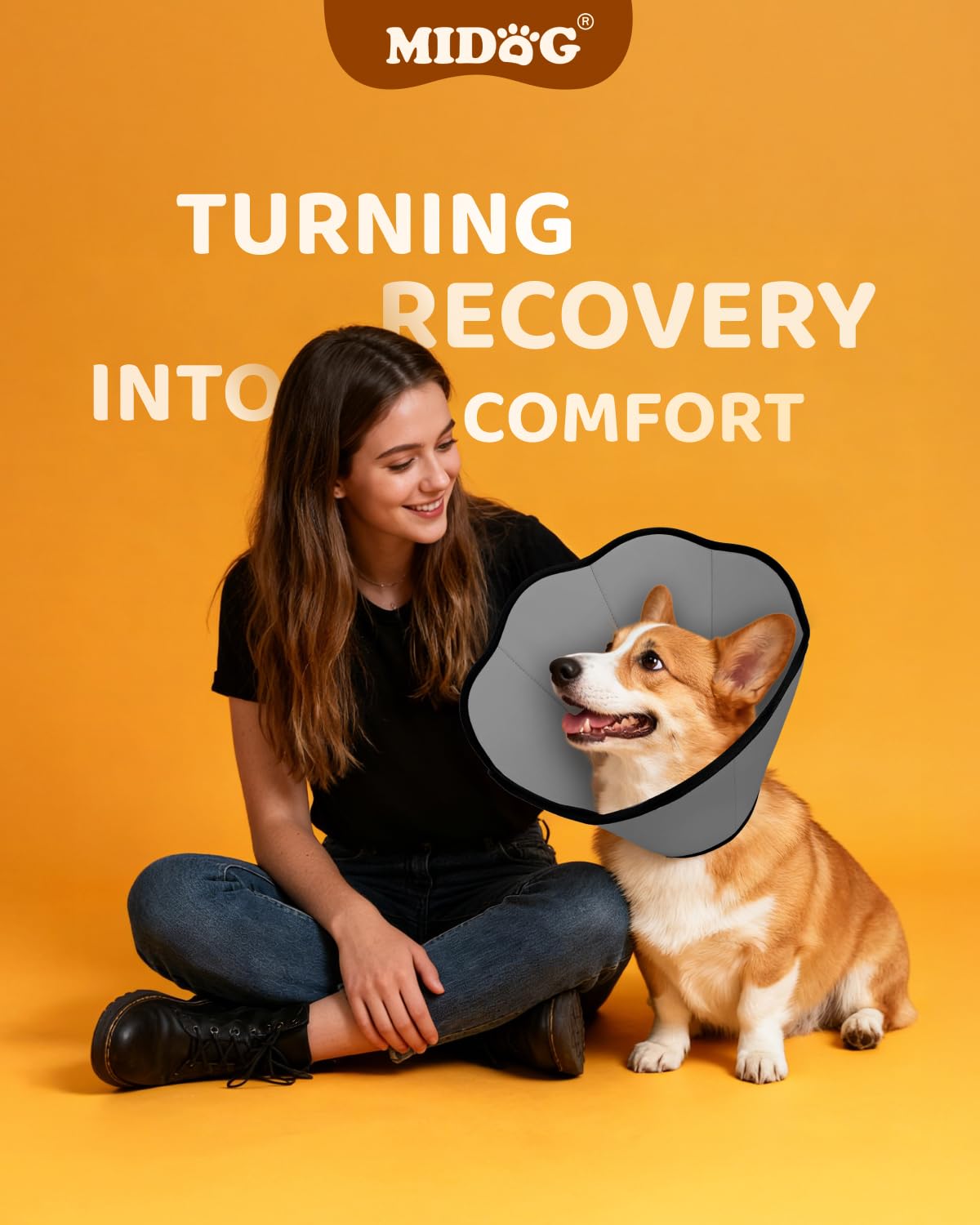 MIDOG diseño inteligente, cómodo y seguro para dormir, comer y jugar.