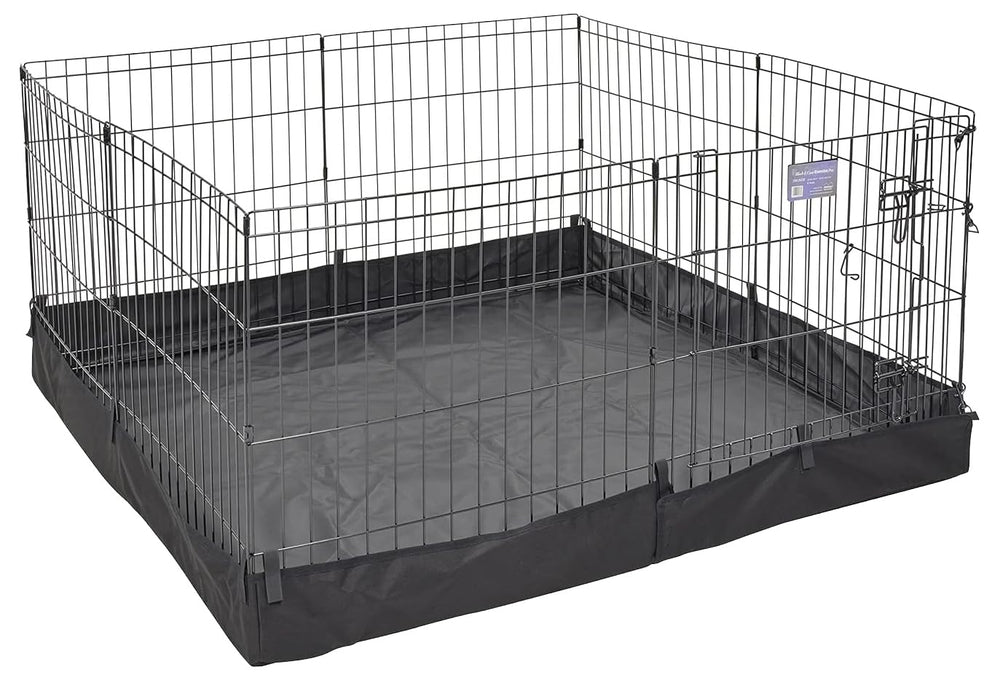 Base lona PVC MidWest para corrales cuadrados, fácil de limpiar