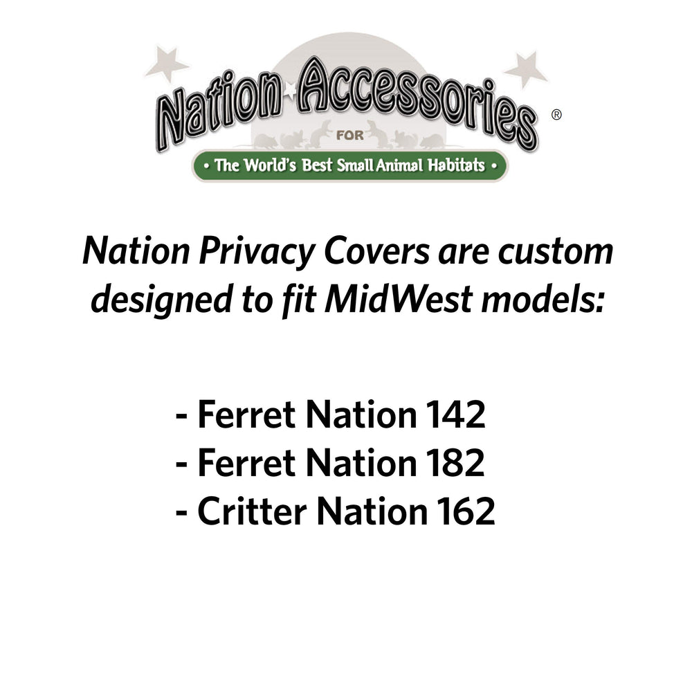 Cubierta lavable para jaula MidWest Ferret Nation, mantenimiento sencillo