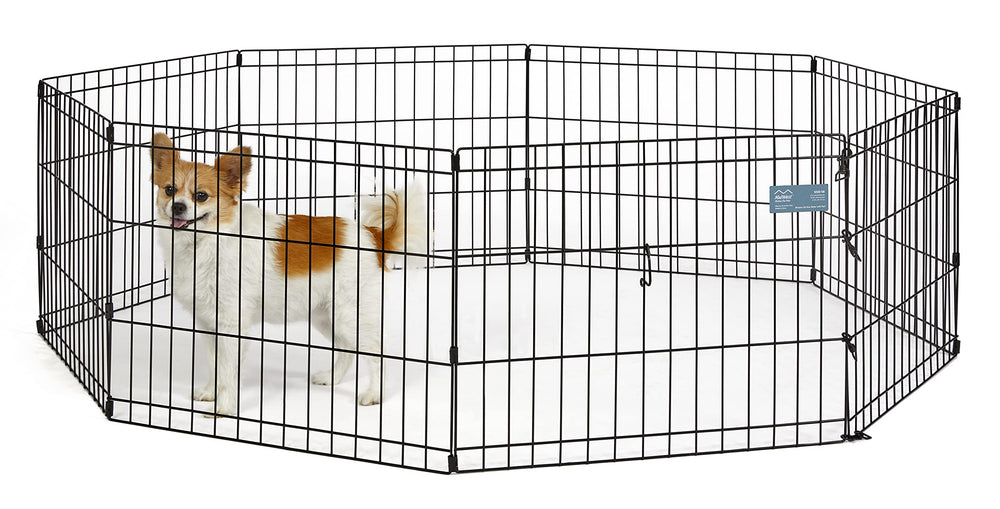MidWest Homes for Pets: corral 18 pulgadas, 16 pies cuadrados para juego seguro