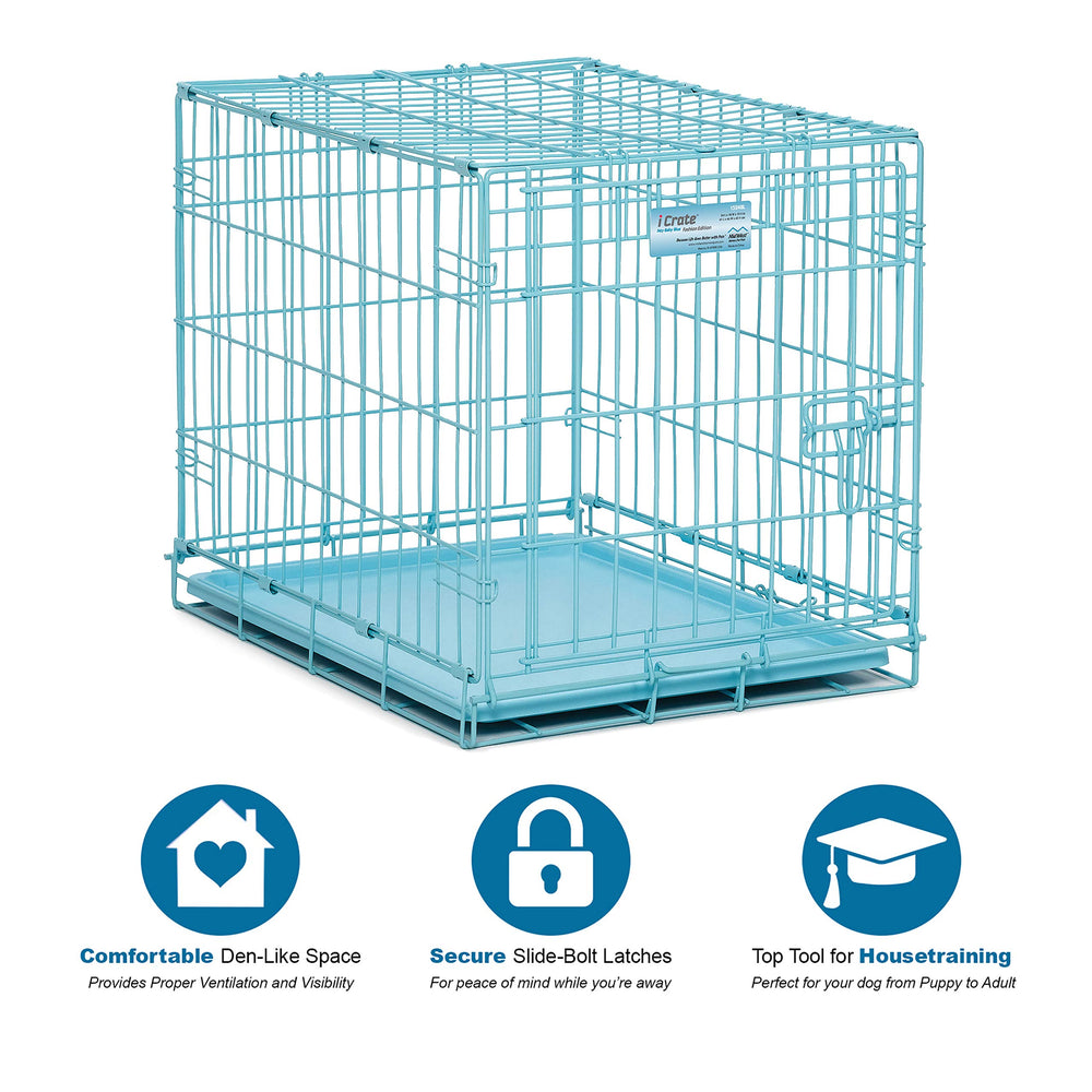 iCrate 24x18, tamaño ideal para perros pequeños en casa