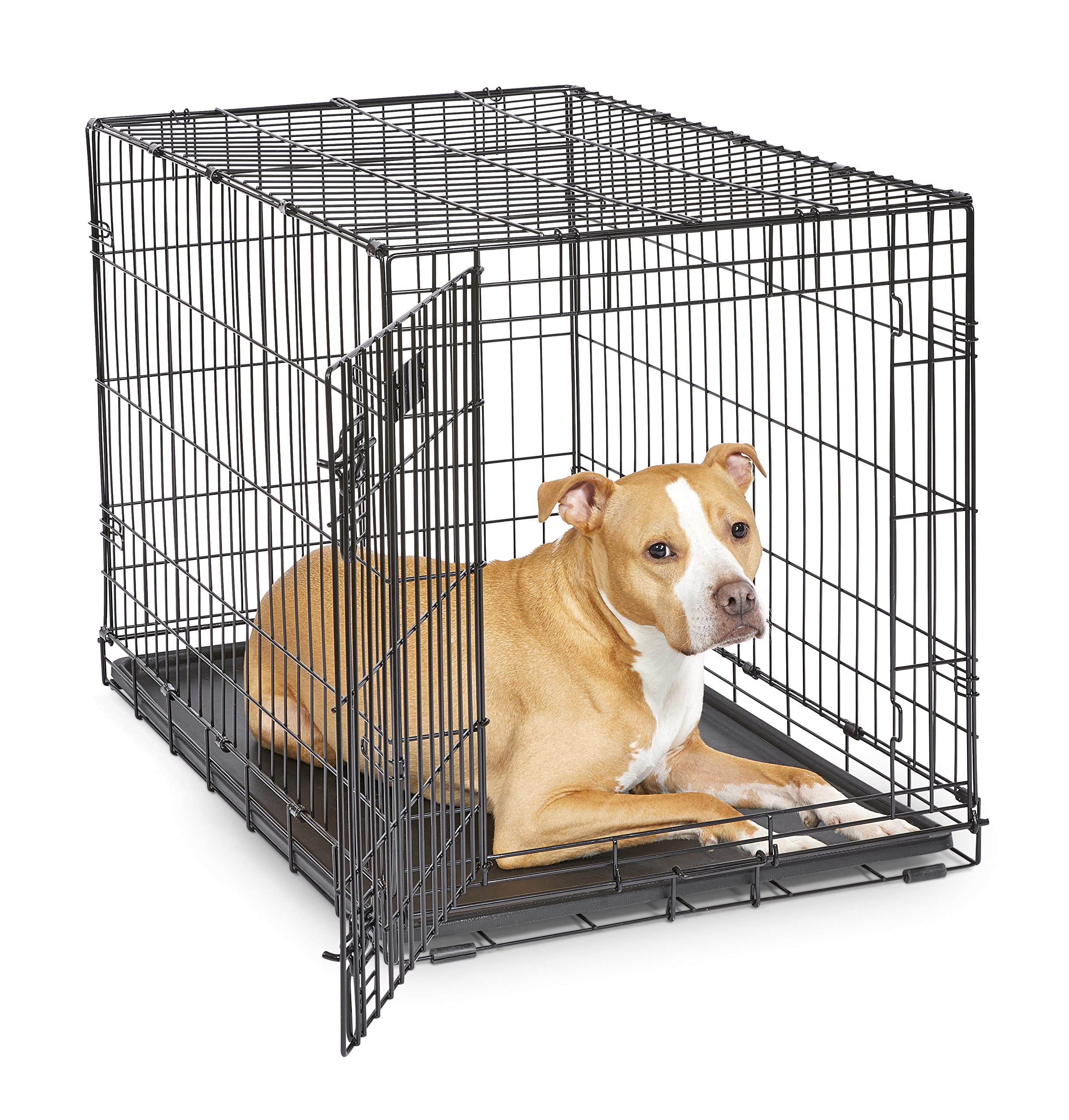 MidWest iCrate con recubrimiento negro, resistencia para uso diario.