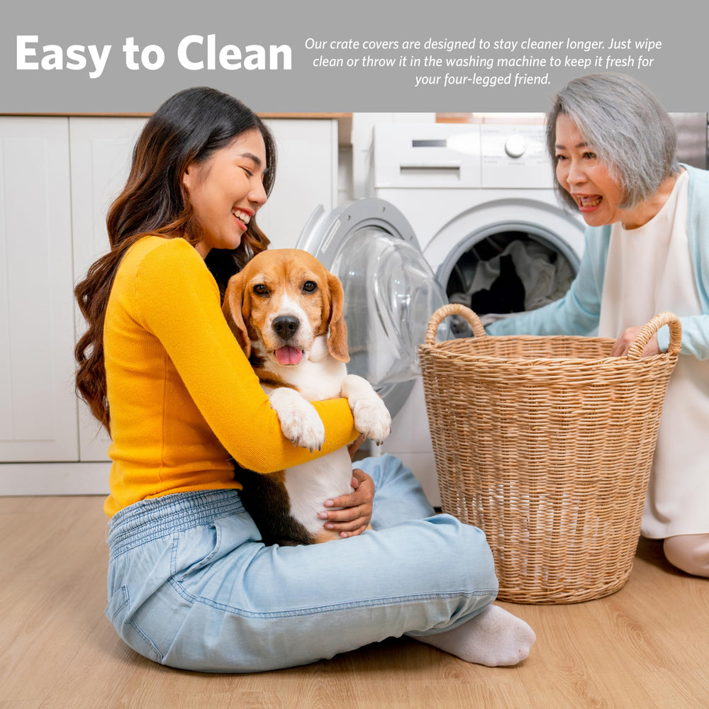 MidWest Homes for Pets lavado a máquina facilita la limpieza de la funda