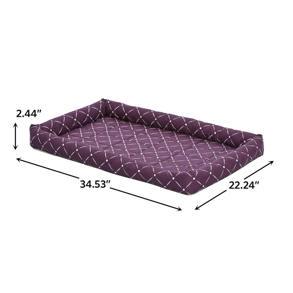 Ashton Bolster Quiet Time Couture funda lavable a máquina para limpieza rápida