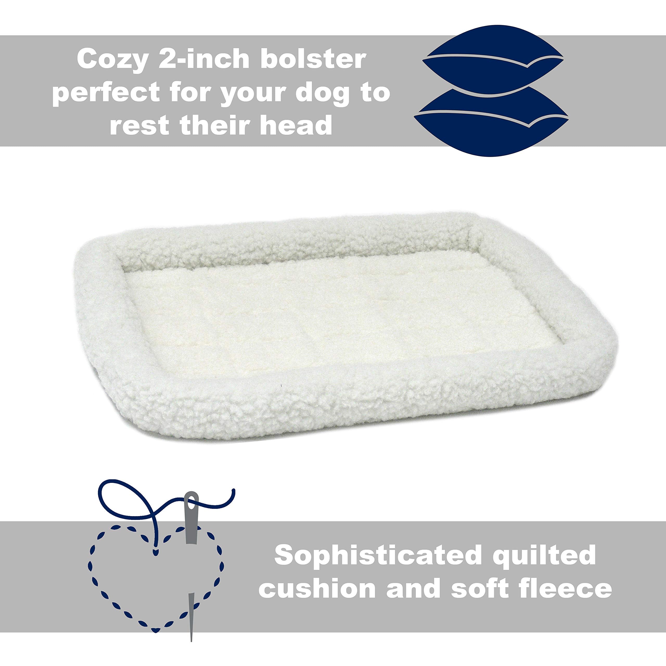 Cama lavable a máquina QuietTime XXS, fácil limpieza para mascotas pequeñas.