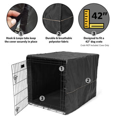 MidWest Homes for Pets material ligero 100% poliéster facilita limpieza y mantenimiento