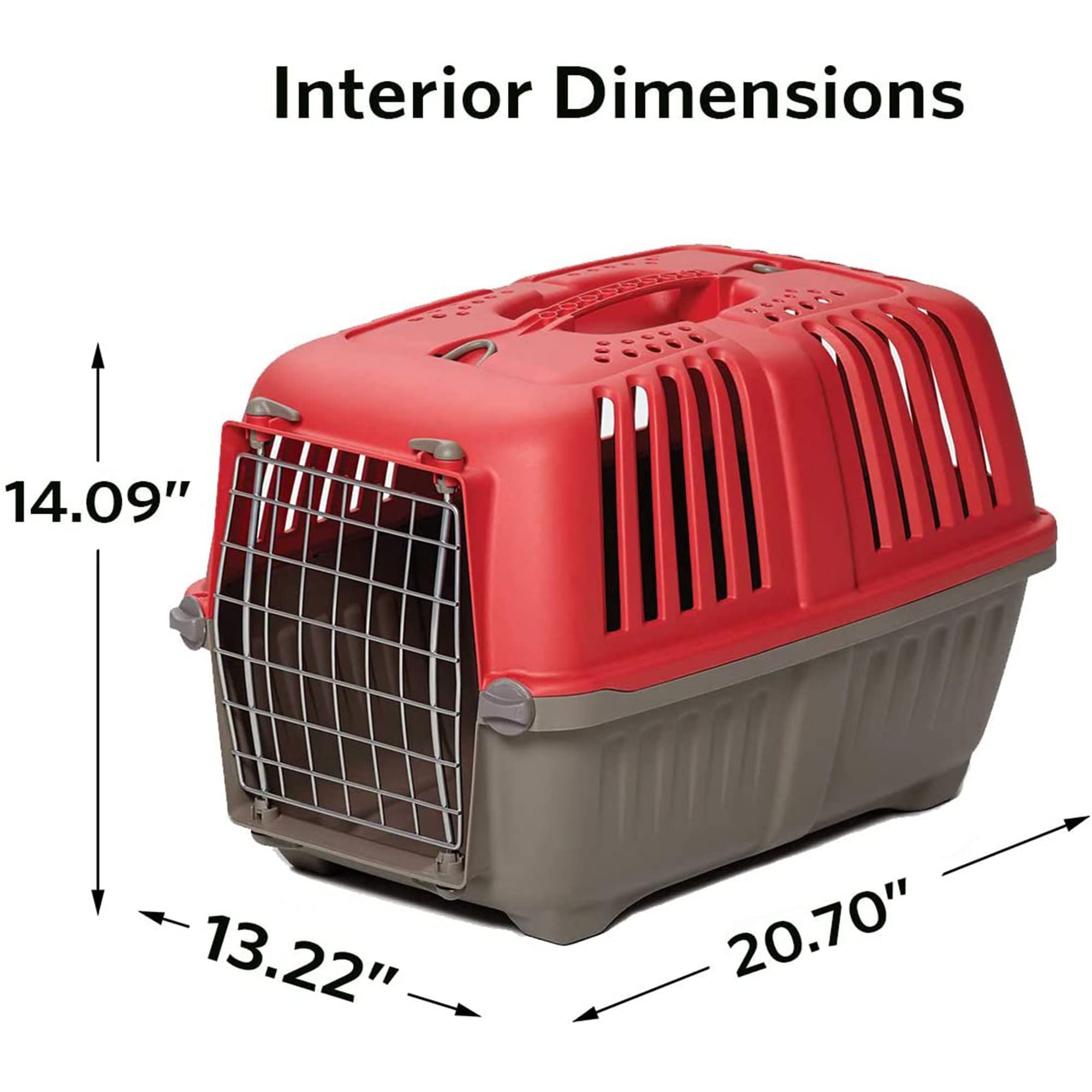 MidWest Spree Transportín: ventilación amplia para mascota cómoda.