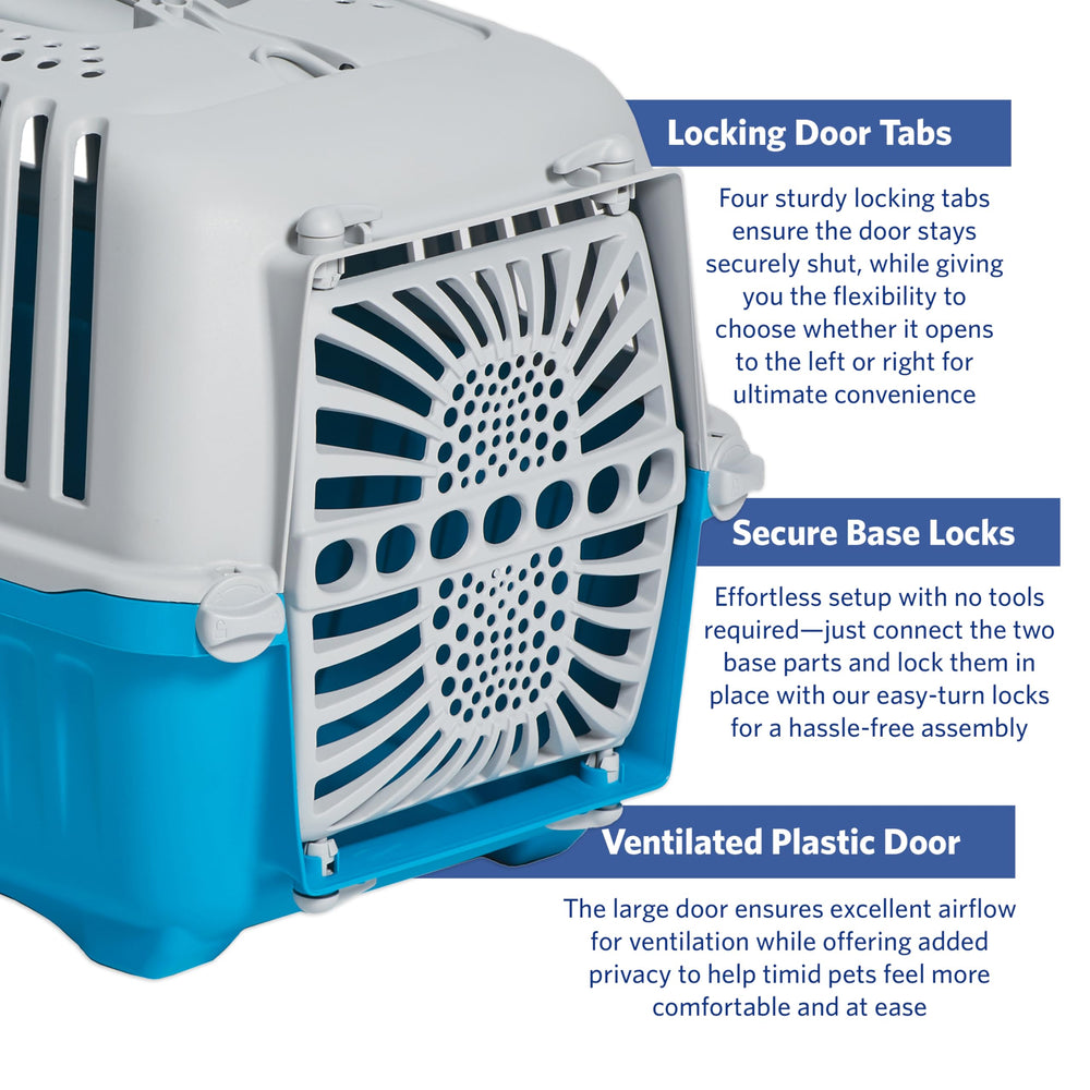 MidWest Spree ofrece buena ventilación y visibilidad para tu mascota.