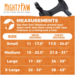 Ajustes modulares en cuello y pecho para un ajuste cómodo con Mighty Paw.