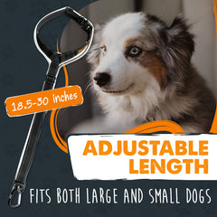 Mighty Paw carabine aviation alu, attache robuste et durable.