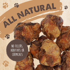 Mighty Paw Naturals mordedor con carne: ideal para perros inquietos