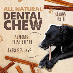 Mighty Paw Naturals res alimentado con pasto para masticación natural.