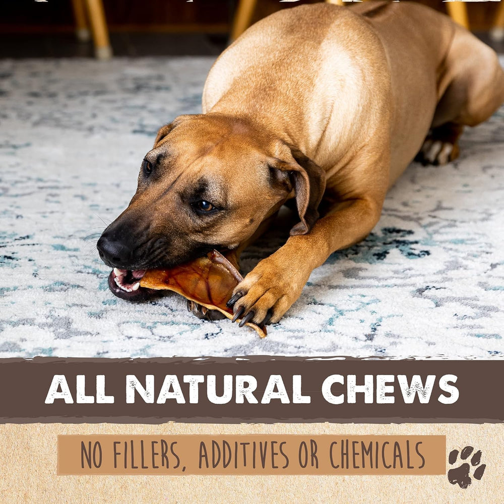 Mighty Paw orejas de cerdo para perros sin aditivos añadidos