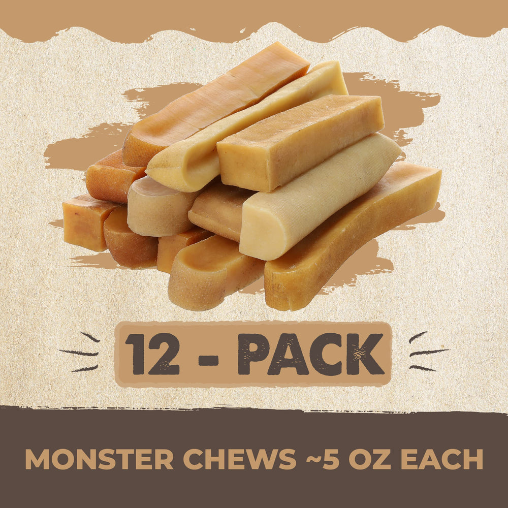 Mighty Paw Yak Cheese Chews: empaque sostenible para dueños conscientes.