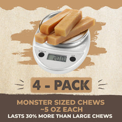 Mighty Paw Yak Cheese Dog Chews, ingredientes limitados para estómagos sensibles