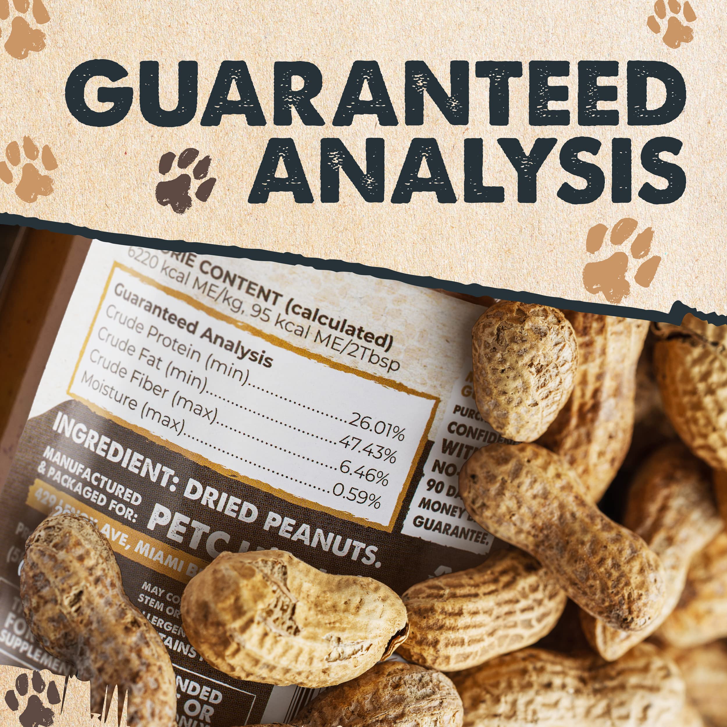 Snack saludable Bark'n Butter, con 9 g de proteína por porción.