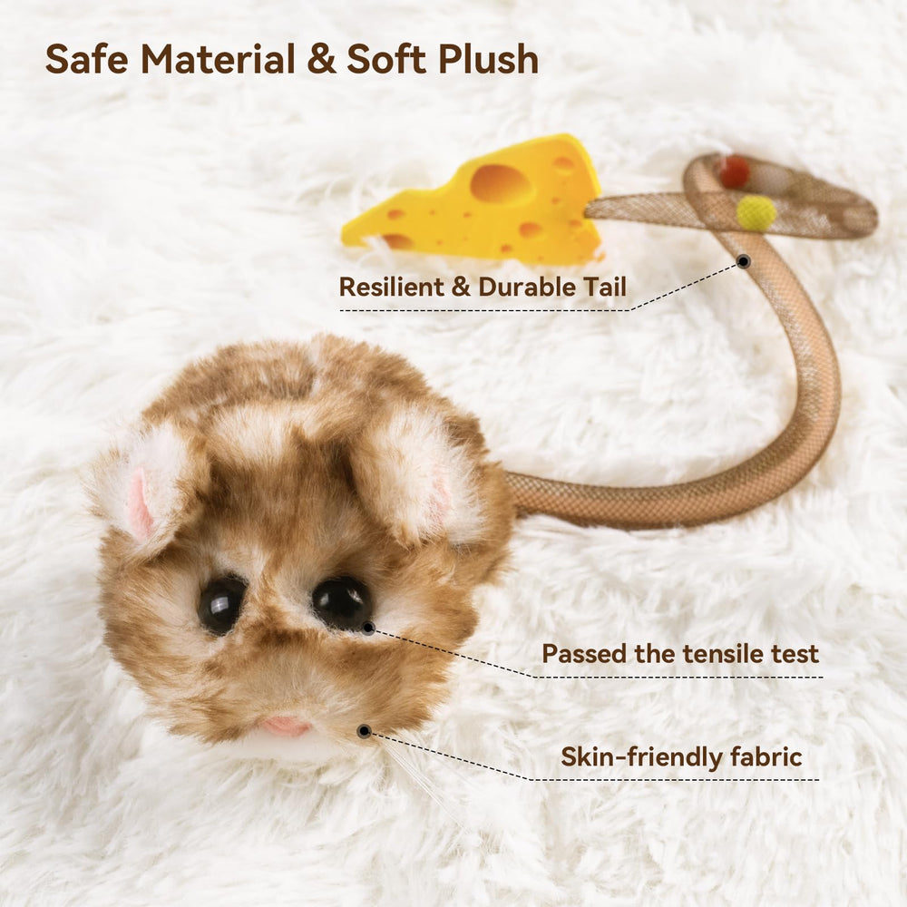 Migipaws Migimouse Maullido realista, sonido auténtico para atraer al gato