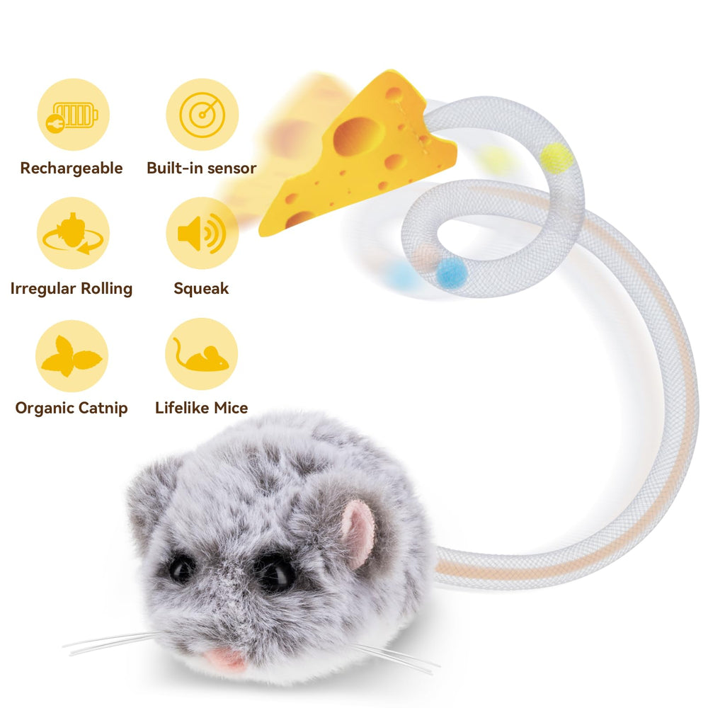 Migipaws MigiMouse sensor de movimiento inteligente, reanima el juego tras cada toque.