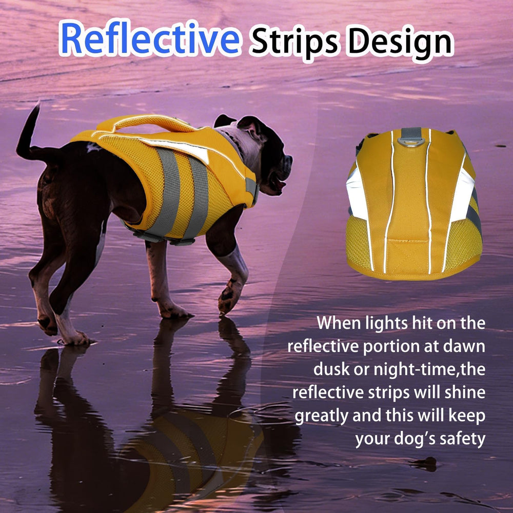 Colores brillantes y tiras reflectantes aumentan visibilidad en agua.