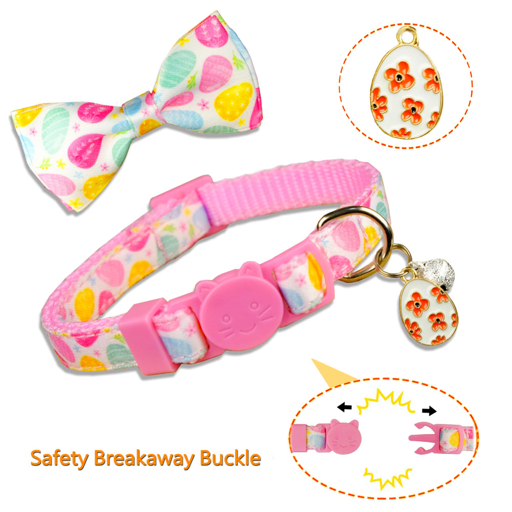 Collar ajustable Miiemiu para gatos, cómodo durante el juego diario.