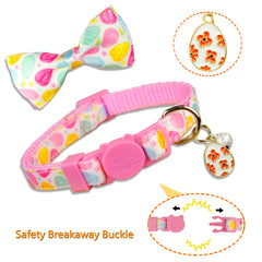 Collar ajustable Miiemiu para gatos, cómodo durante el juego diario.