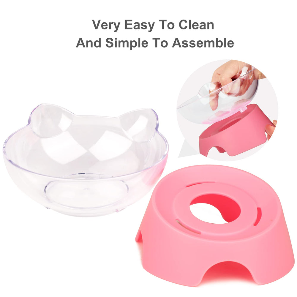 MILIFUN tazones gatos dimensiones 5 pulgadas: aptos para gatitos y perros pequeños.