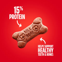 Milk-Bone Bocaditos de Sabor, sabor pollo, snack crujiente para entrenar.