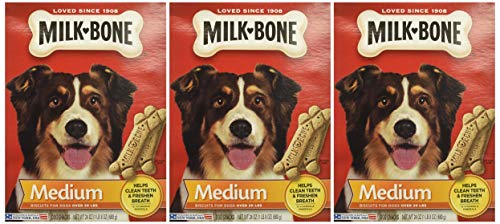 Milk-Bone ingredientes de alta calidad y conservantes naturales.