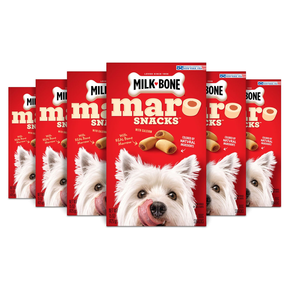 Milk-Bone MaroSnacks: centro de medula osea, sabor delicioso para premiar