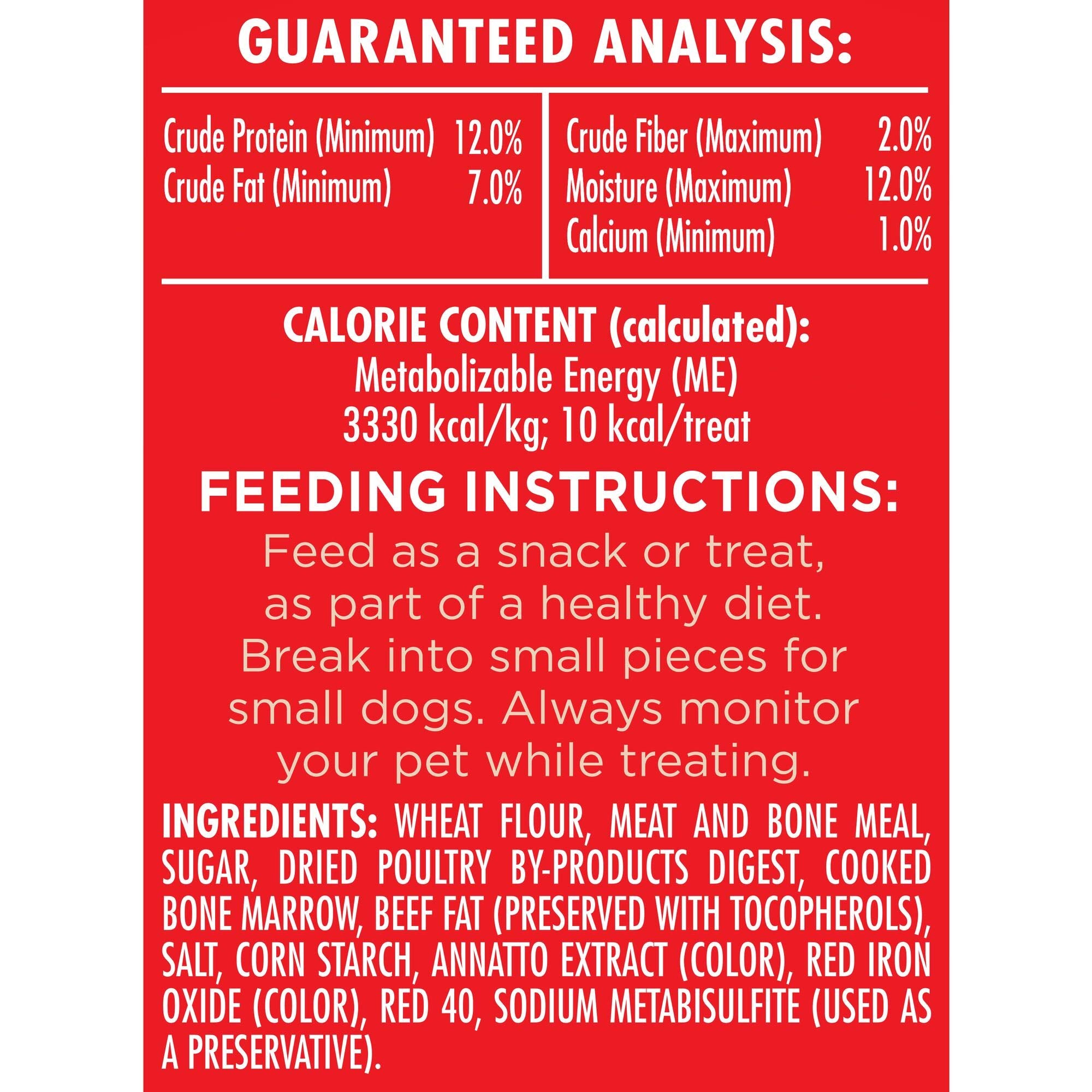 Milk-Bone MaroSnacks: ingredientes naturales y color natural para merienda responsable
