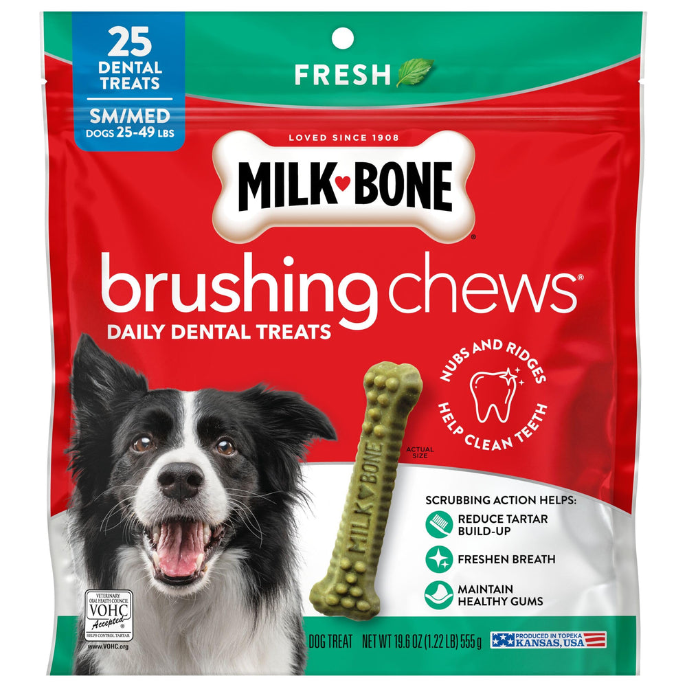 Milk-Bone: uso diario recomendado para higiene oral.