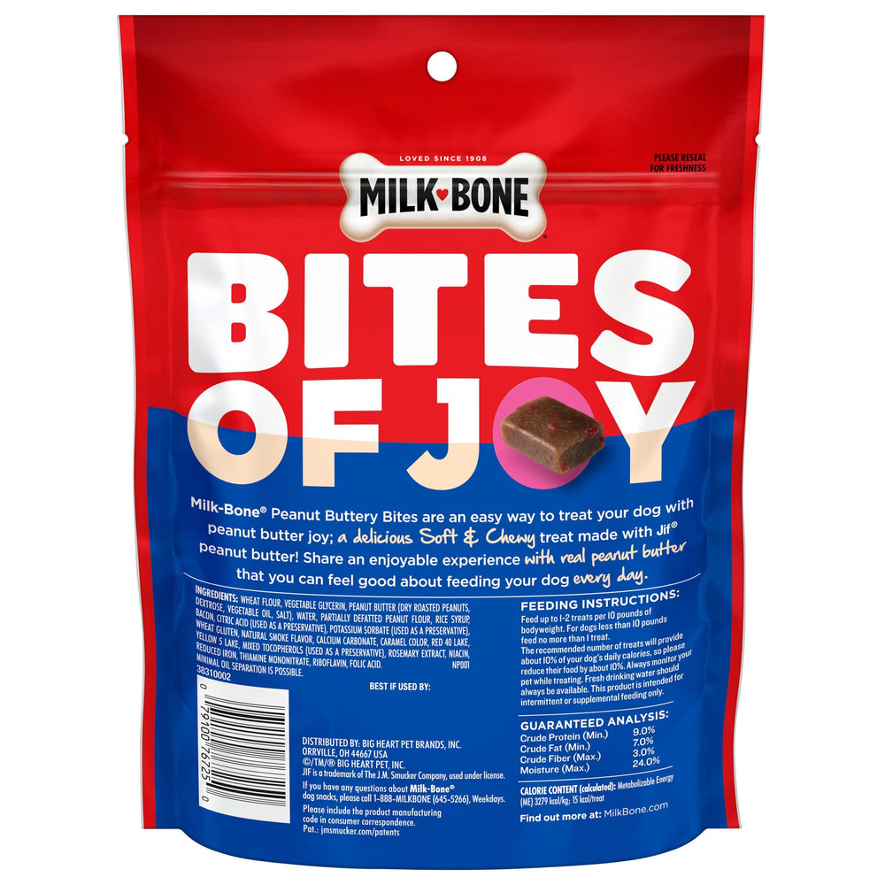 Milk-Bone porciones adecuadas para entrenamiento y juego.