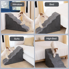 Miorun escalones de espuma 30D ergonómicos para mascotas pequeñas y medianas