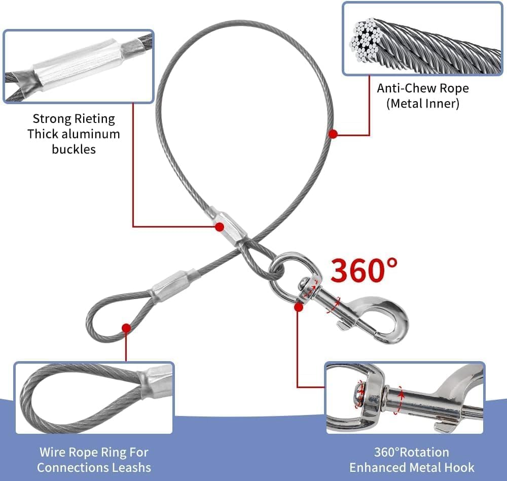 Mi PupJoy extensor doble para perros, facilita paseos con dos perros.