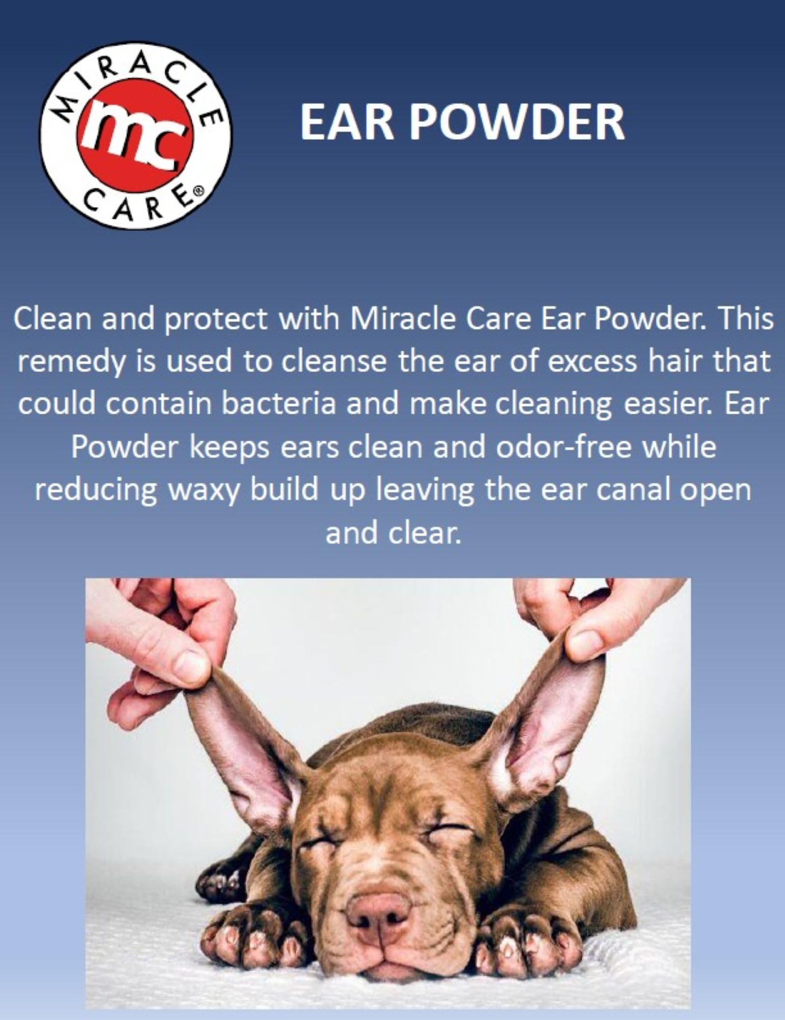 Miracle Care hecho en Estados Unidos, producto de calidad para oídos.