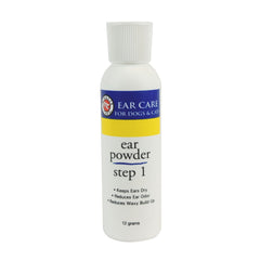 Miracle Care polvo-orejas-12g: limpieza suave para oídos de perros y gatos.